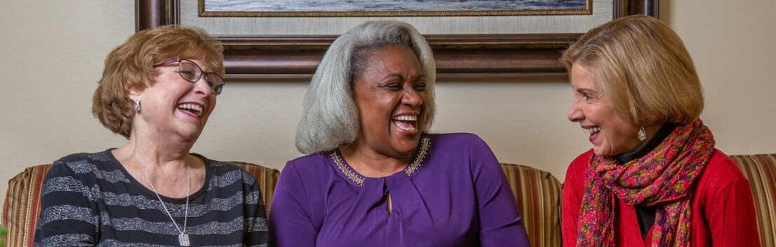Senior Ladies Laughing - Independent Living in Indianapolis, IN